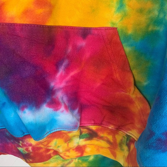 MONTAUK THE END Exist Tie Dye Cree Neck Sweater - Picture 4 of 9